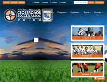 Tablet Screenshot of cenlasoccer.com